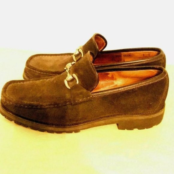 Horse Bit Shoes Wilkes Bashford Barrett Suede - Picture 5 of 9